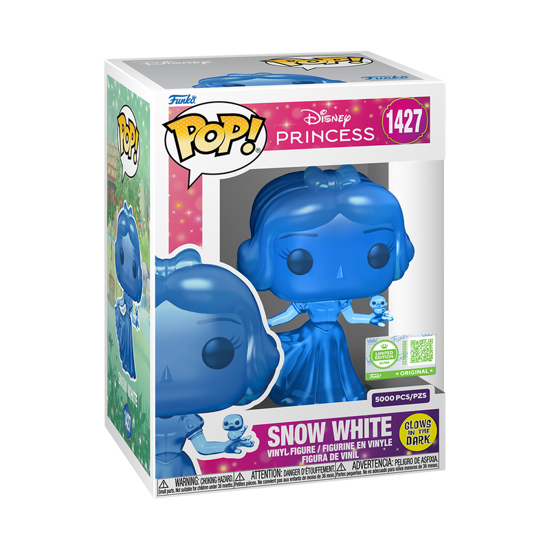 Funko Pop! Disney - Snow White (Translucent Blue) #1427 [Funko Limited Edition 5,000pcs - Glow-In-The-Dark (GITD)
