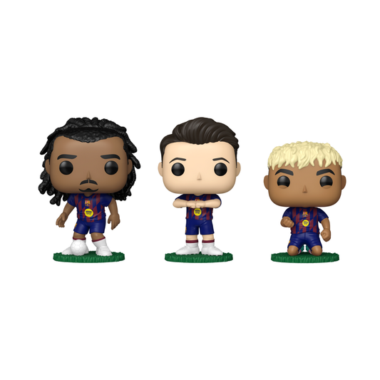 Funko Pop! Sports: FC Barcelona - Jules Kounde / Robert Lewandowski / Lamine Yamal *PREORDER*