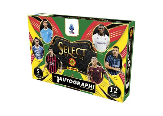 Panini: Select - Series A 2025-2026 Soccer Hobby International Box