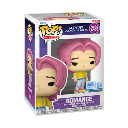 Funko Pop! Movies: K-Pop Demon Hunters (Soda Pop) - Abby / Baby / Mystery / Romance *PREORDER*
