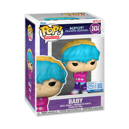 Funko Pop! Movies: K-Pop Demon Hunters (Soda Pop) - Abby / Baby / Mystery / Romance *PREORDER*