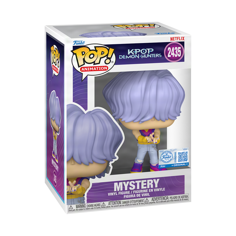 Funko Pop! Movies: K-Pop Demon Hunters (Soda Pop) - Abby / Baby / Mystery / Romance *PREORDER*