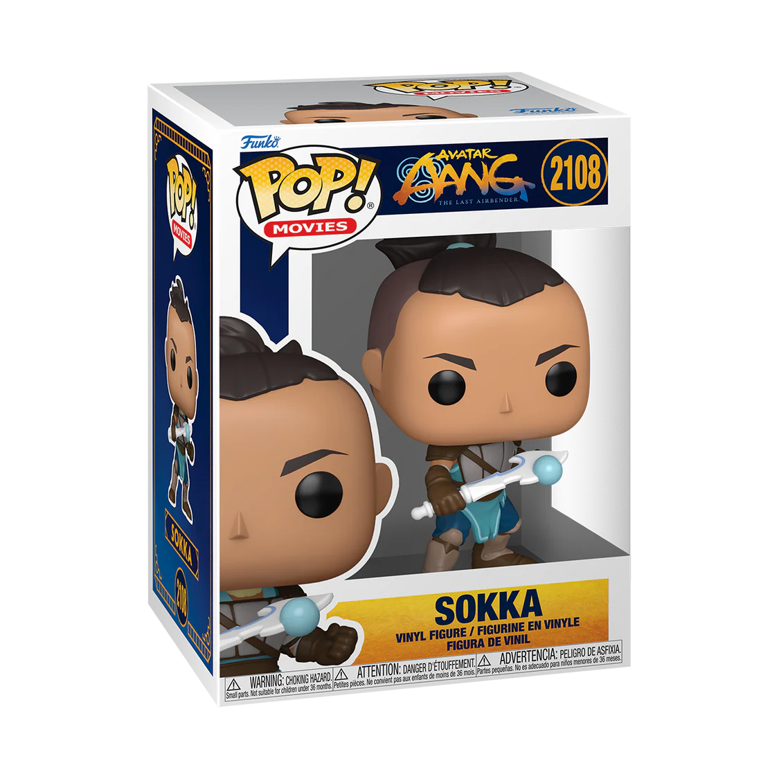 Funko Pop! Movies: Avatar The Last Airbender - Aang / Katara / Sokka / Toph / Zuko / Tagah / Aang (Avatar State) *PREORDER*