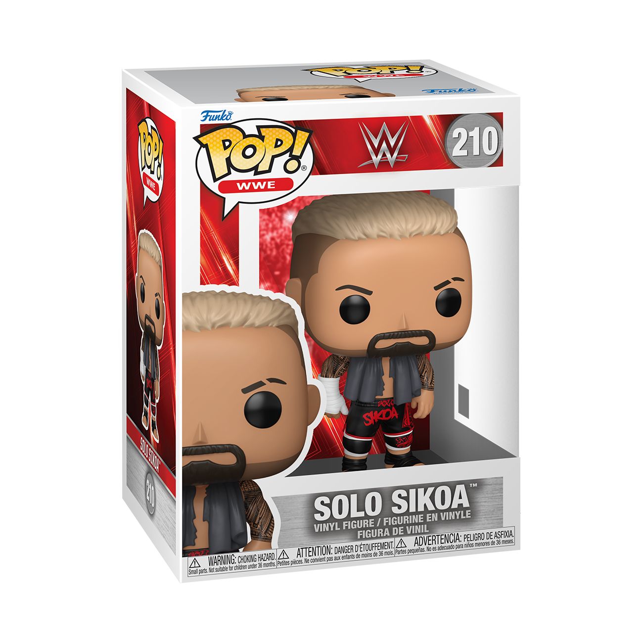 Funko Pop! Sports: WWE - AJ Styles / "Mr. Perfect" Curt Hennig / Sheamus / Solo Sikoa