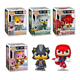 Funko Pop! DC x Sonic The Hedgehog - Tails (Cyborg) / Silver (Green Lantern) / Sonic (Flash) / Amy (Wonder Woman) / Shadow (Batman) / Knuckles (Superman) [Target Exclusive]