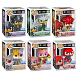 Funko Pop! DC x Sonic The Hedgehog - Shadow as Batman / Silver as The Green Lantern / Sonic as The Flash / Tails as Cyborg / Amy as Wonder Woman / Knuckles as Superman *PREORDER*