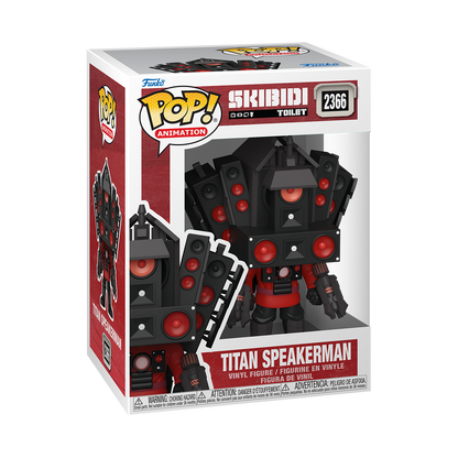 Funko Pop! Animation: Skibidi Toilet - Titan Cameraman / Titan Speakerman / Titan TV Man / Juggernaut Astro Toilet *PREORDER*
