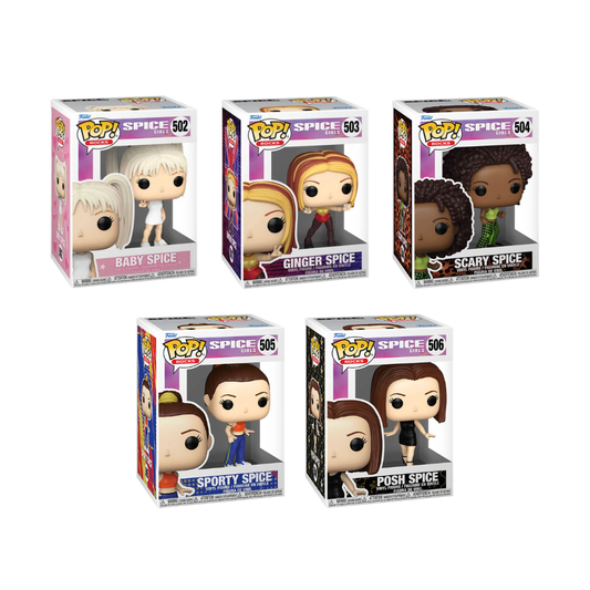 Funko Pop! Music (Rocks): Spice Girls - Baby Spice / Ginger Spice / Scary Spice / Sporty Spice / Posh Spice *PREORDER*