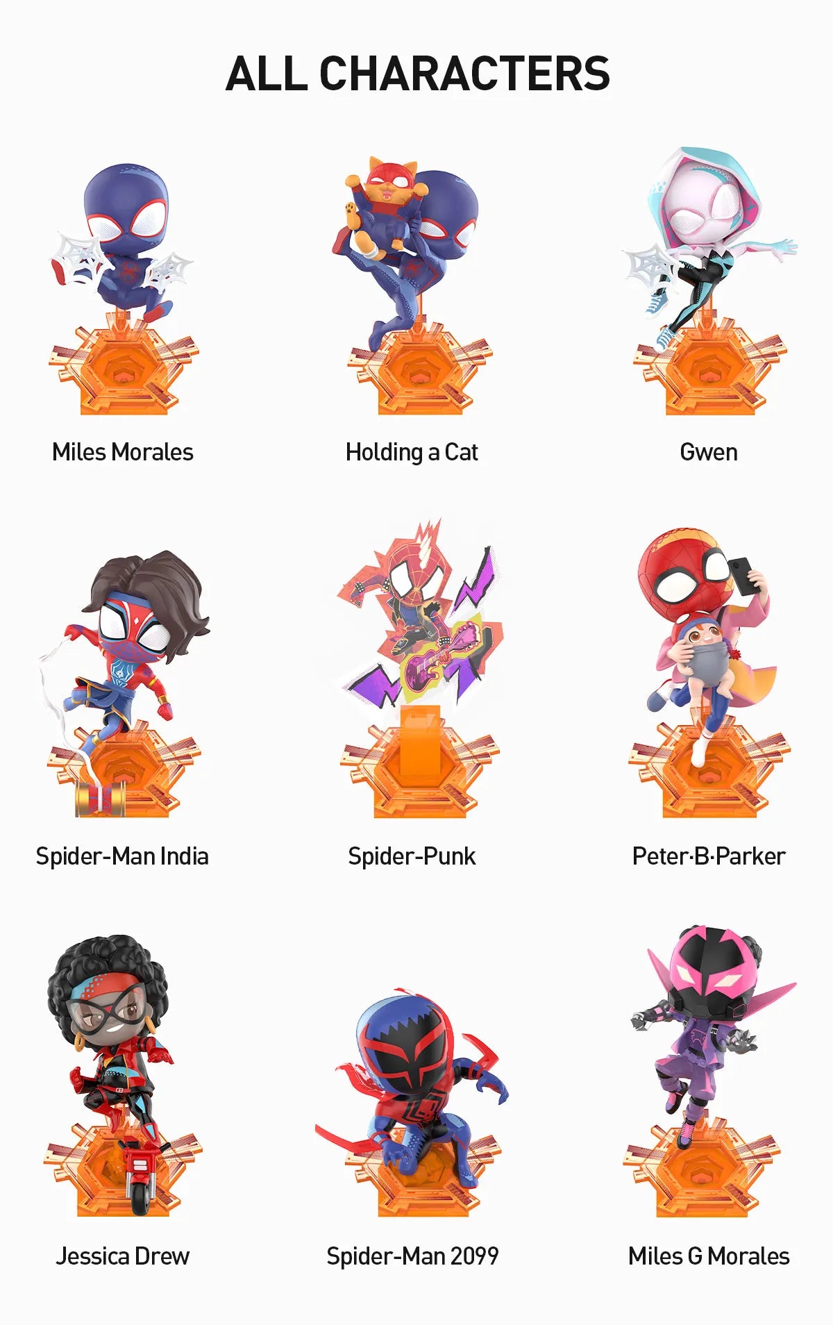 PopMart: Marvel - Across The Spider-Verse Series Figure Blind Box