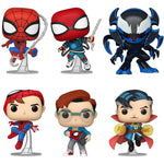 Funko Pop! Marvel: Your Friendly Neighborhood Spider-Man - Spider-Man #1526 / Homemade Suit #1527 / Alien Monster #1528 / Spider-Man #1530 / Peter Parker #1531 / Doctor Strange #1532 *PREORDER*