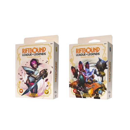 League of Legends: RIftbound TCG - Spiritforged Starter Decks (Fiora / Rumble)
