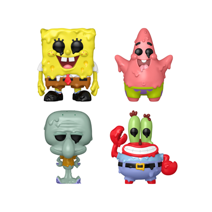 Funko Pop! Animation: Spongebob Squarepants (Melting) - Spongebob / Patrick / Squidward / Mr. Krabs *PREORDER*