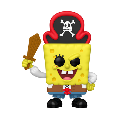 Funko Pop! Television: Spongebob Squarepants - Spongebob (Pirate) / Spongebob (Flying Dutchman) / Gary (Pirate) / Patrick (Pirate) / Mr. Krabs (Pirate) / Squidward (Pirate)