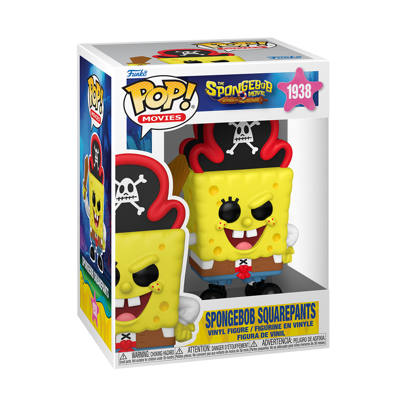 Funko Pop! Television: Spongebob Squarepants - Spongebob (Pirate) / Spongebob (Flying Dutchman) / Gary (Pirate) / Patrick (Pirate) / Mr. Krabs (Pirate) / Squidward (Pirate)