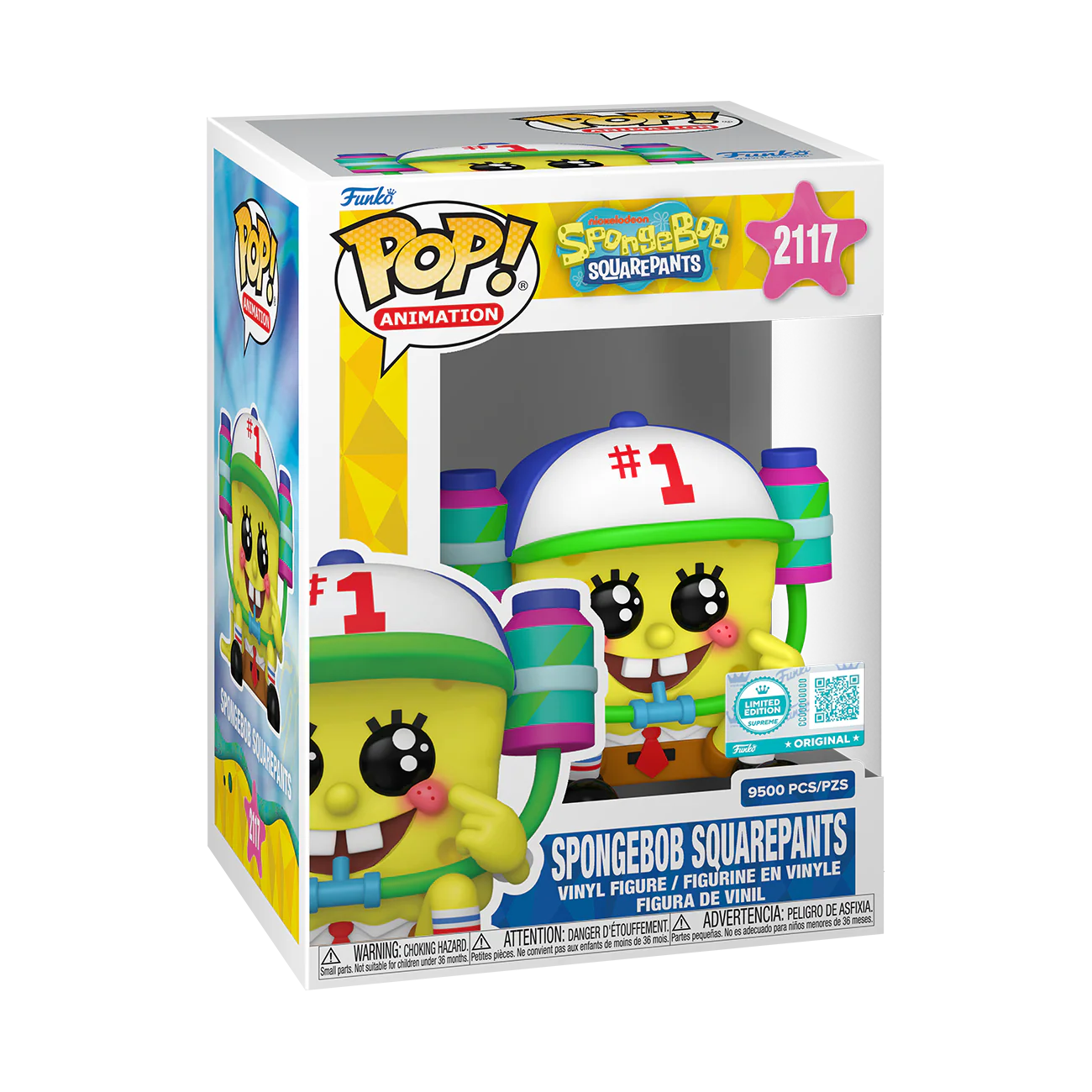 Funko Pop! Television: Spongebob Squarepants - Spongebob Squarepants #2117 [Funko Supreme Edition - Limited 9,500pcs] *PREORDER*