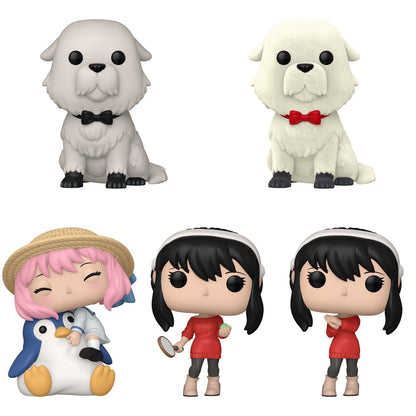 Funko Pop! Anime: Spy X Family - Bond Forger / Anya Forger with Penguin / Yor Forger