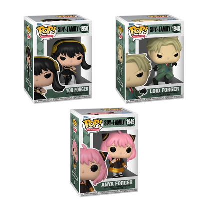 Funko Pop! Anime: Spy X Family - Loid Forger / Yor Forger / Anya Forger