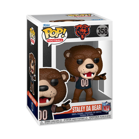 Funko Pop! Sports: NFL - Staley Da Bear / Swoop / Toro / Roary / Poe / KC Wolf / Billy Buffalo *PREORDER*