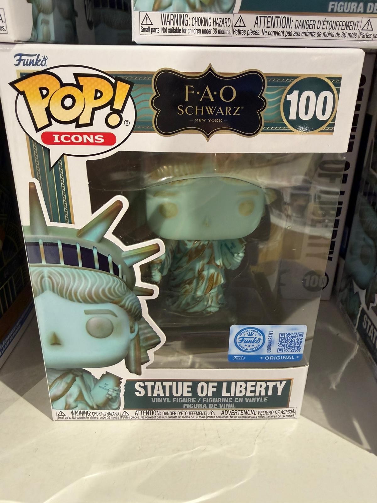 Funko Pop! Icons: FAO Schwarz - Statue of Liberty #100 [Funko Special Edition]