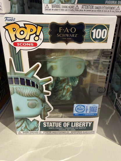 Funko Pop! Icons: FAO Schwarz - Statue of Liberty #100 [Funko Special Edition]