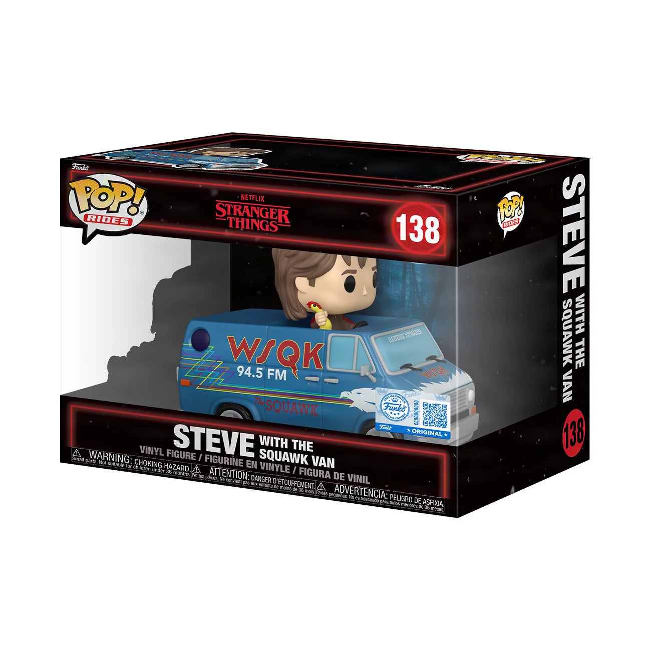 Funko Pop! Television: Stranger Things - Dustin / Steve with Van / Derek Turnbow / Robin / Nancy / Joyce / Lucas / Eleven [Funko Special Edition] *PREORDER*