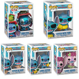 Funko Pop! Disney: Lilo & Stitch - Gamer Stitch / Stitch with Tube / Stitch In Sand / Luau Stitch / Luau Angel