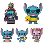 Funko Pop! Disney: Lilo & Stitch - Gamer Stitch / Stitch with Tube / Stitch In Sand / Luau Stitch / Luau Angel