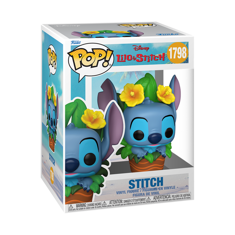 Funko Pop! Disney: Lilo & Stitch - Premium! Stitch In Potted Plant #1798 *PREORDER*
