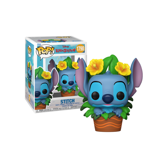 Funko Pop! Disney: Lilo & Stitch - Premium! Stitch In Potted Plant #1798 *PREORDER*