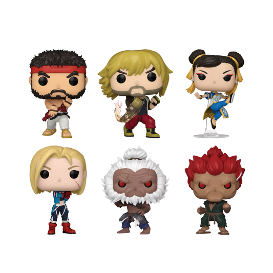 Funko Pop! Games: Street Fighter - Ryu / Ken / Chun-Li / Cammy / Akuma *PREORDER*
