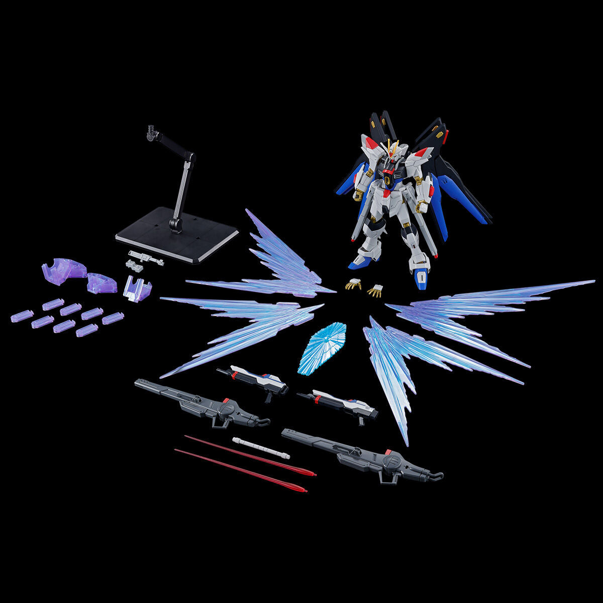Bandai: Gunpla - Strike Freedom Gundam Type II & "Wings Of Light" Effect Set High Grade [HG] 1/144 Scale Model Kit *PREORDER*