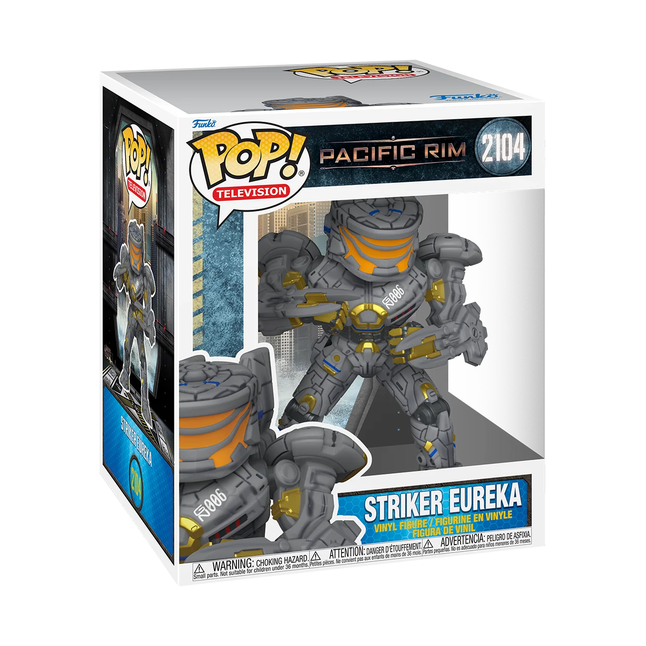 Funko Pop! Movies: Pacific Rim - Raleigh Becket / Marshal Pentecost / Gipsy Danger [GITD] / Striker Eureka / Knifehead *PREORDER*