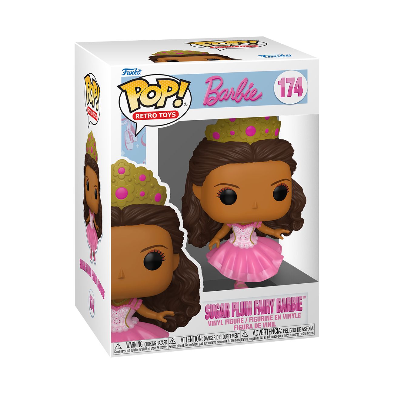 Funko Pop! Movies: Barbie In The Nutcracker - Sugar Plum #173 / Sugar Plum #174 / Prince Eric & Nutcracker #175 *PREORDER*