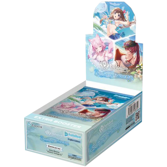 Hololive CG - Summer Holohram English Extra Booster Box *PREORDER*