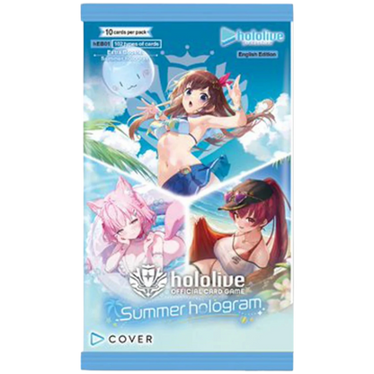 Hololive CG - Summer Holohram English Extra Booster Box *PREORDER*