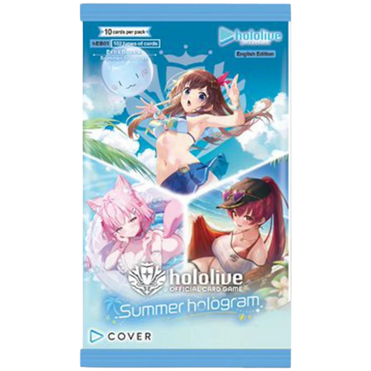 Hololive CG - Summer Holohram English Extra Booster Box *PREORDER*