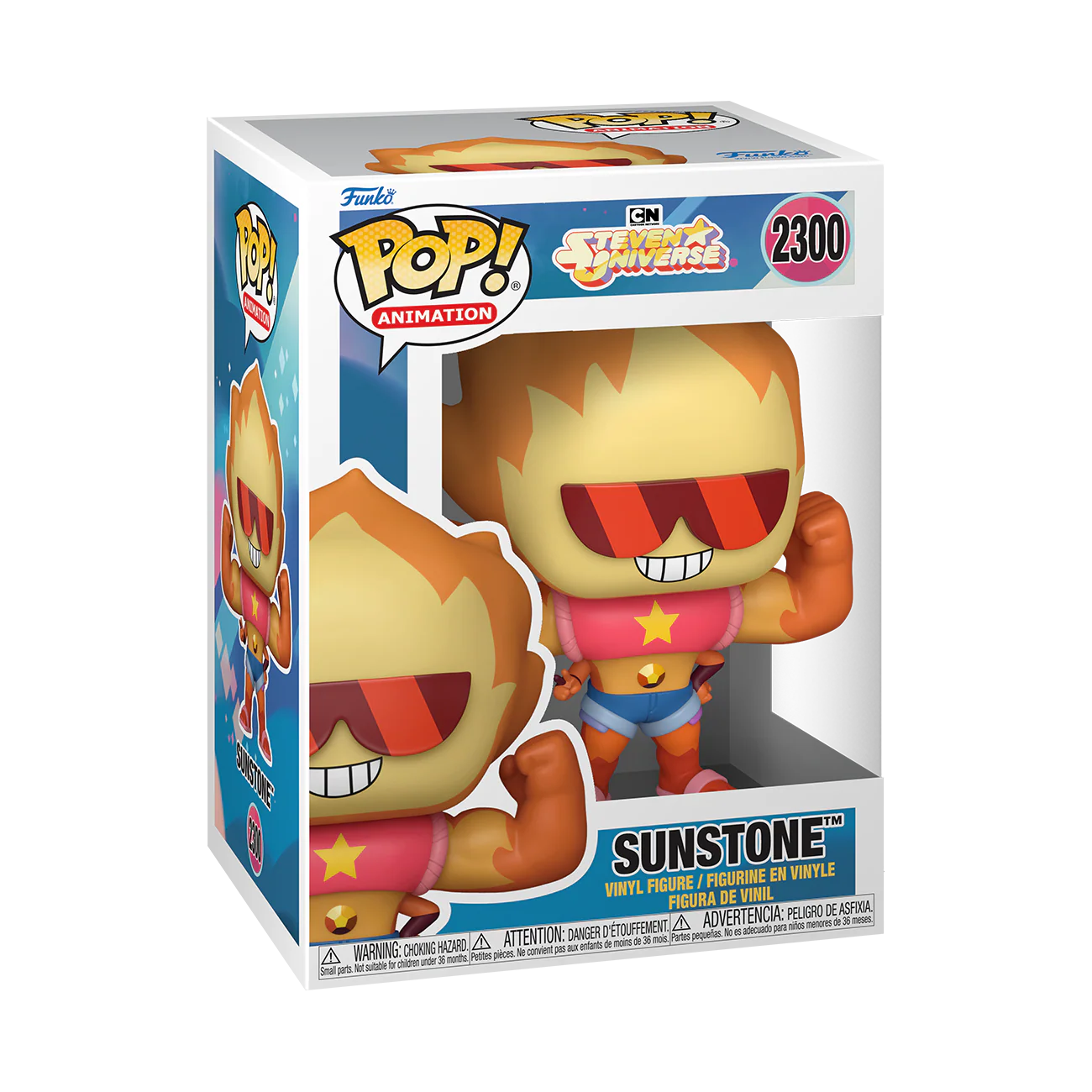 Funko Pop! Animation: Steven Universe (Fusions) - Rainbow Quartz 2.0 / Smoky Quartz / Sunstone / Rainbow Quartz [Funko Special Edition] *PREORDER*