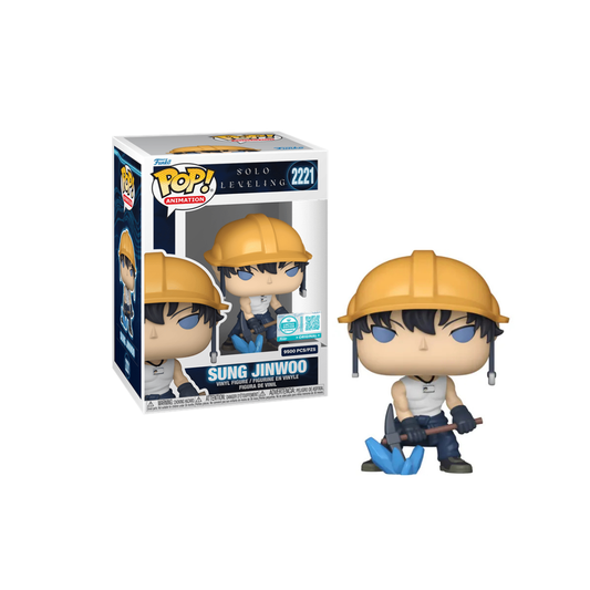 Funko Pop! Anime: Solo Leveling - Sung Jinwoo (Construction) #2221 [Funko Limited Edition 9,500pcs]