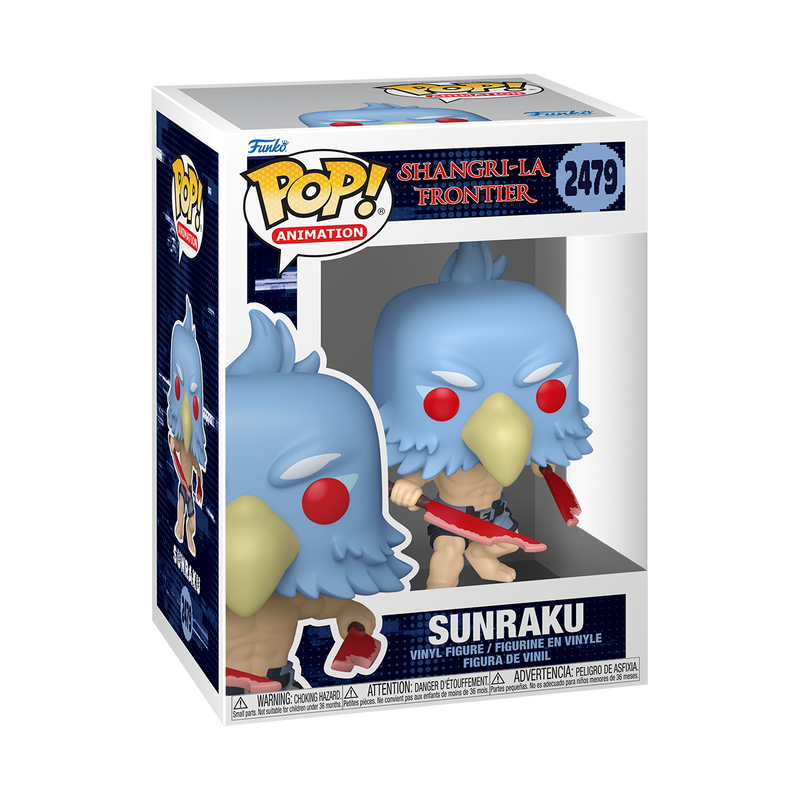Funko Pop! Anime: Shangri-La Frontier - Sunraku / Arthur / Oikatzo / Emul / Psyger-0 [Exclusive] *PREORDER*