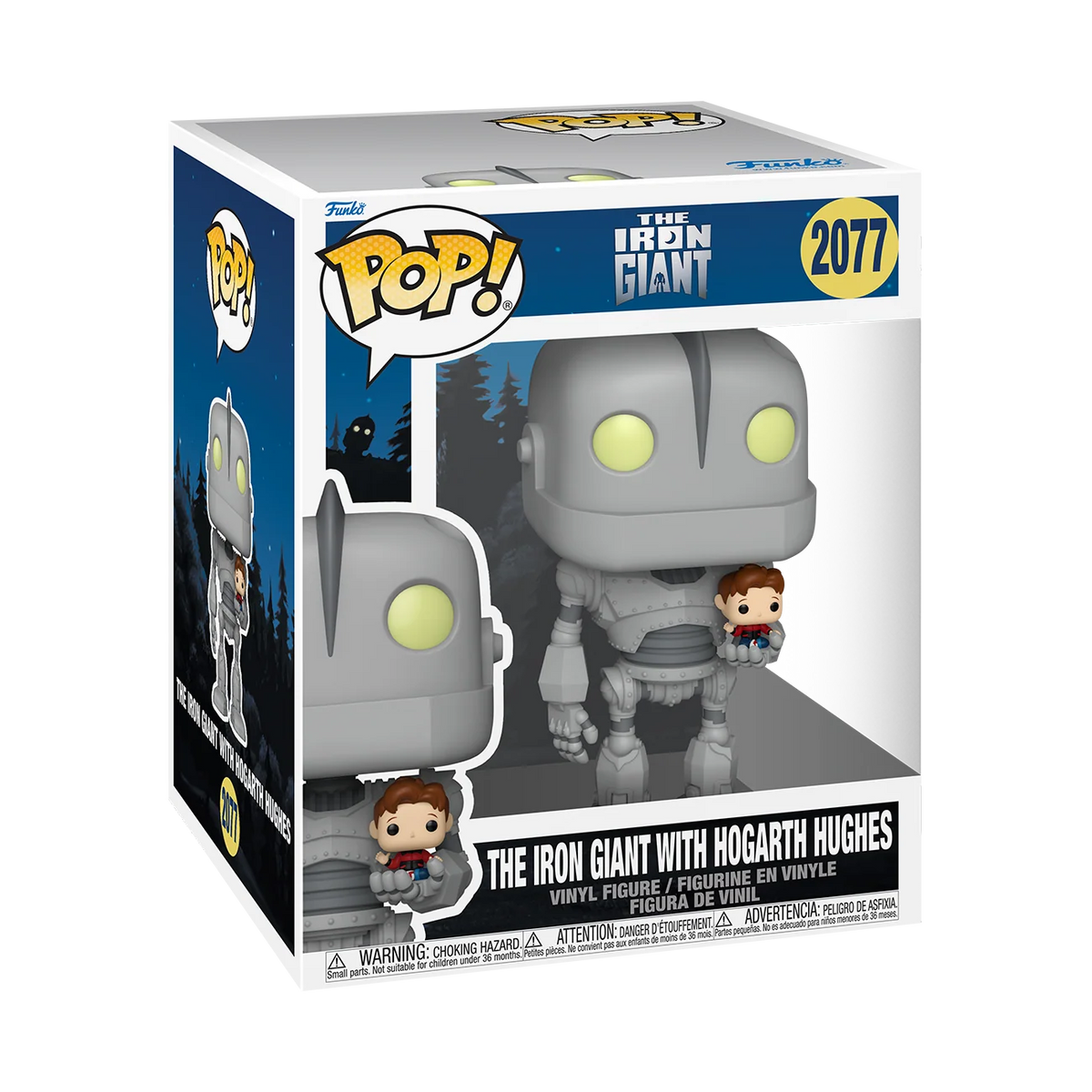 Funko Pop! Movies: The Iron Giant - Comic Cover #25 / with Hogarth Hughes #2077 *PREORDER*