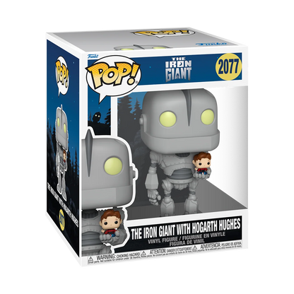 Funko Pop! Movies: The Iron Giant - Comic Cover #25 / with Hogarth Hughes #2077 *PREORDER*