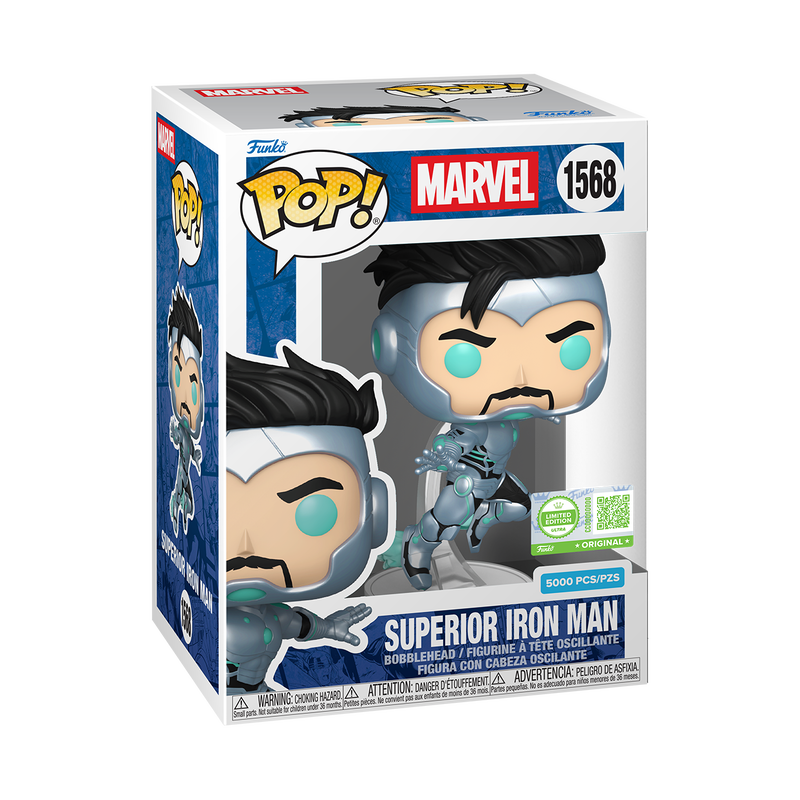 Funko Pop! Marvel - Superior Iron Man #1568 [Funko Limited Edition - 5,000pcs]
