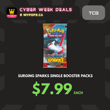 *CYBER WEEK* Pokemon TCG: Scarlet & Violet - Surging Sparks Single Booster Pack