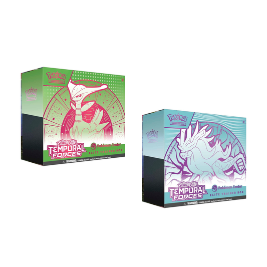 Pokemon TCG: Scarlet & Violet - Temporal Forces Elite Trainer Box (ETB) [Pokemon Center Exclusive]