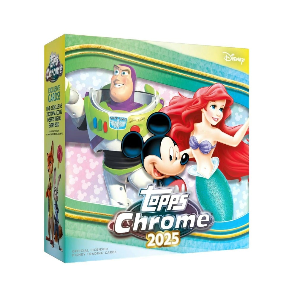 未開封　シュリンク付　Topps Chrome Disney Mega Box 2025 TOPPS DISNEY CHROME MEGA BOX – MyPops.ca