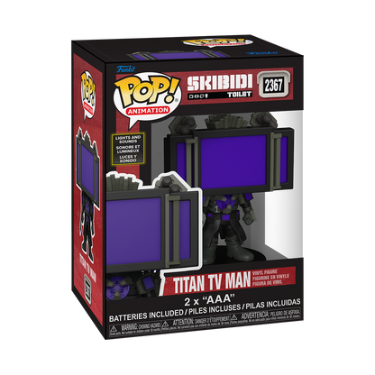 Funko Pop! Animation: Skibidi Toilet - Titan Cameraman / Titan Speakerman / Titan TV Man / Juggernaut Astro Toilet *PREORDER*