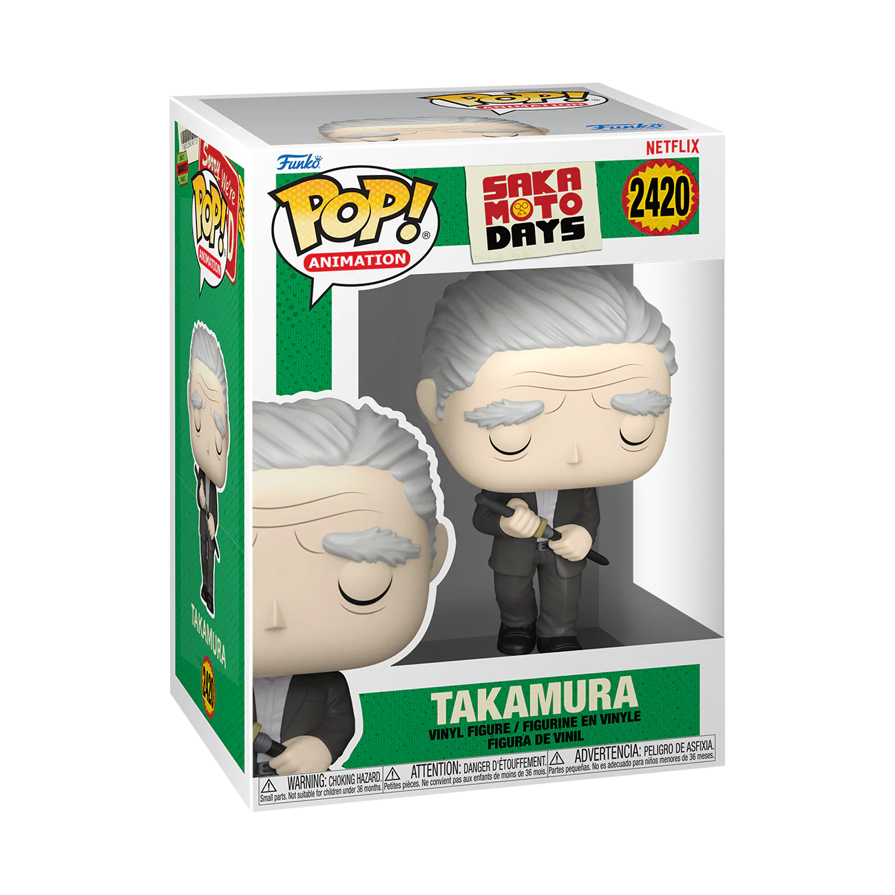 Funko Pop! Anime: Sakamoto Days - Shishiba / Osaragi / Takamura / Hyo / X / Taro Sakamoto [Funko Special Edition] *PREORDER*