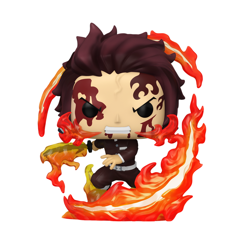 Funko Pop! Anime: Demon Slayer - Tanjiro (Dancing Flash) / Nezuko (Smiling) / Akaza / Doma / Chachamaru / Tanjiro (Cover)
