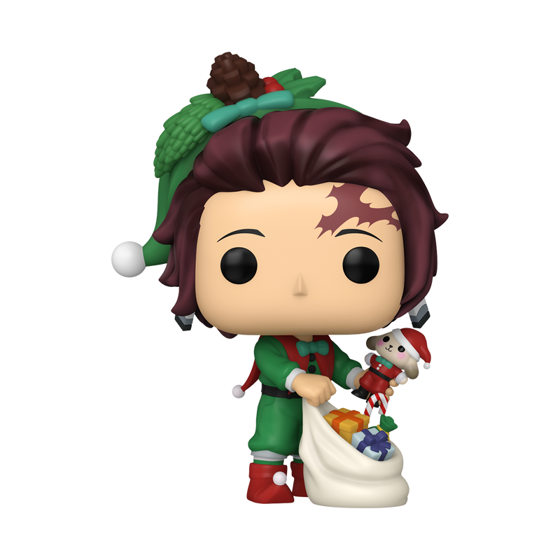 Funko Pop! Anime: Holiday Outfits - Plus! Tanjiro / Nezuko / Naruto / Kakashi with Pakkun