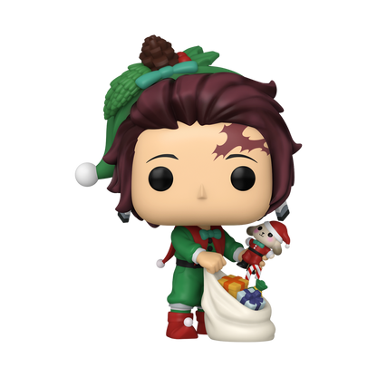 Funko Pop! Anime: Holiday Outfits - Plus! Tanjiro / Nezuko / Naruto / Kakashi with Pakkun